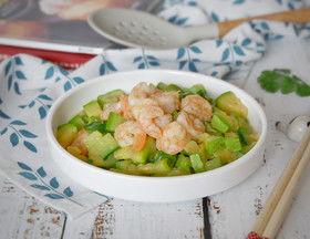 双瓜虾仁怎么吃